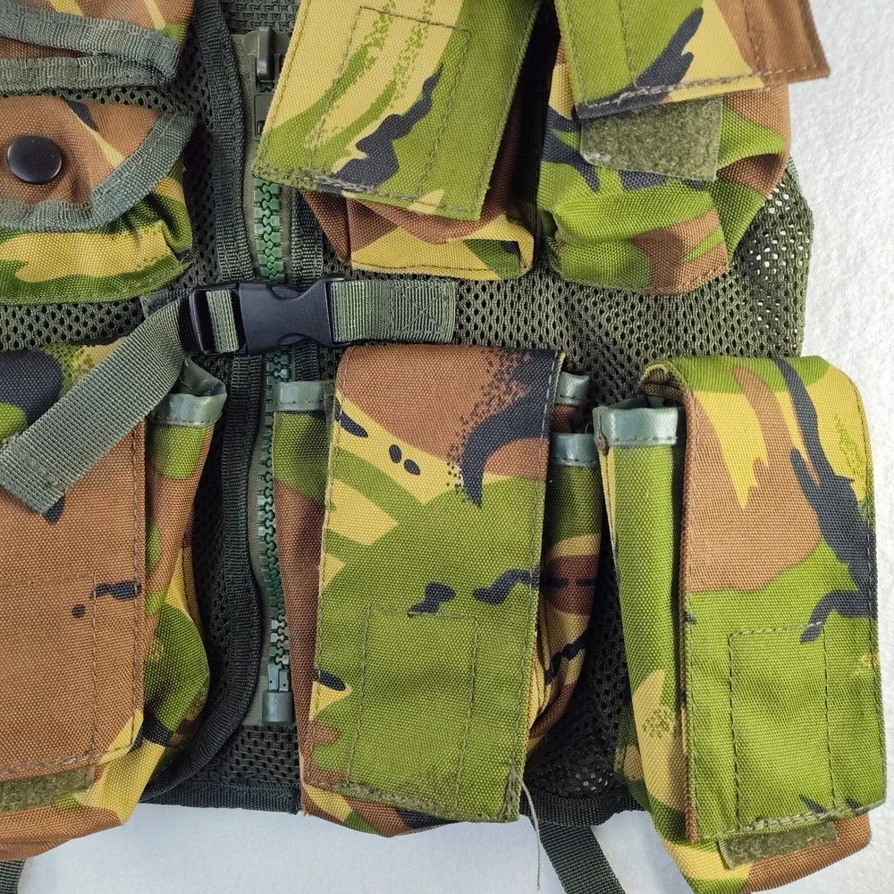 KOMBAT.UK Youth Med Camo Tactical‎ Vest Holster Adjustable📸SEE PICS📏📸